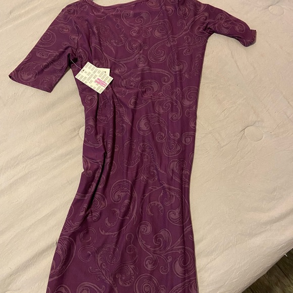 LuLaRoe Julia Dress - Size M - Picture 2 of 3